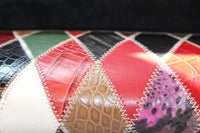 Leather Patterned Clutch/Purse - Nubian Goods