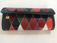 Leather Patterned Clutch/Purse - Nubian Goods