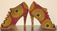 Ankara High Heel Shoe - Nubian Goods