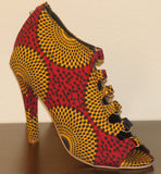 Ankara High Heel Shoe - Nubian Goods