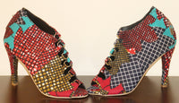 Womens Ankara Shoe - Nubian Goods