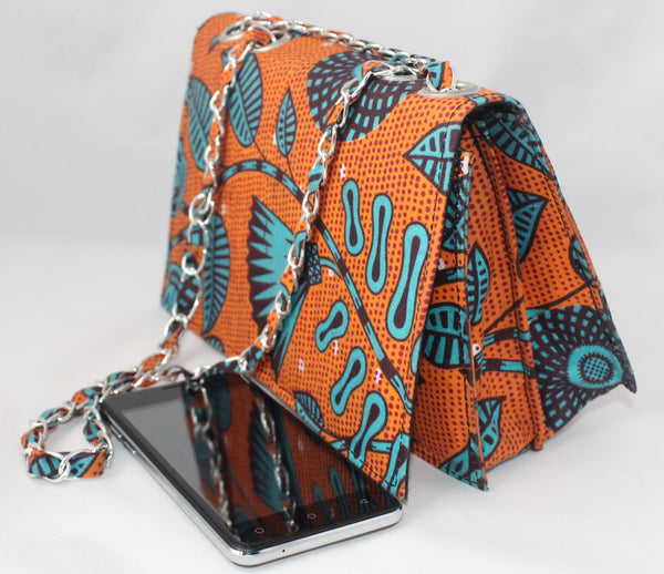 The Mwanza Ankara Mini HandBag/Purse - Nubian Goods
