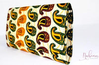 The Djenne Ankara Clutch/Purse - Nubian Goods