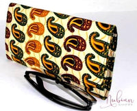 The Djenne Ankara Clutch/Purse - Nubian Goods