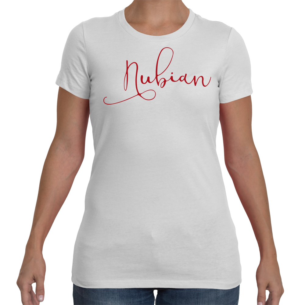 Ladies Nubian T-Shirt Comfort Fit - Nubian Goods