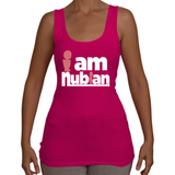 Ladies I am Nubian Tank Top T-Shirt (White Txt) - Nubian Goods