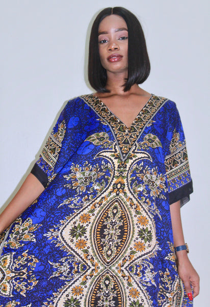 Ladies Kaftan Dress - Nubian Goods