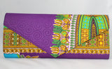 The Lagos Ankara Clutch/Purse - Nubian Goods