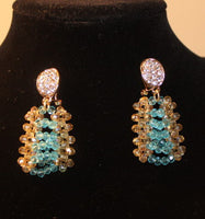 Earrings - Crystal Beads - Nubian Goods