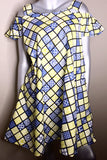 Ladies Ankara off shoulder dress - Nubian Goods